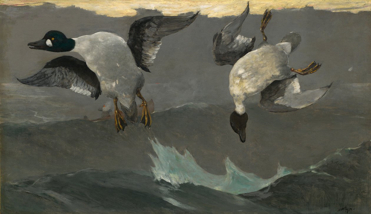 Sağ sol by Winslow Homer