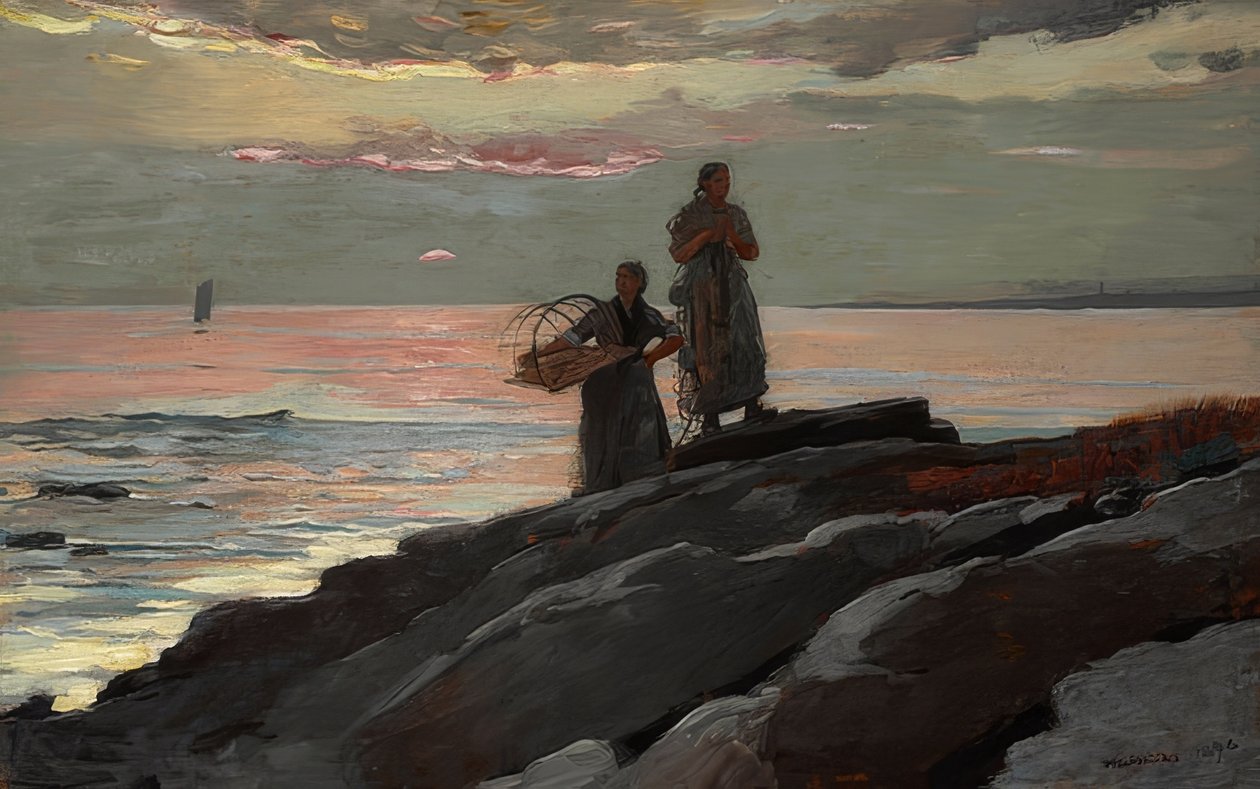 defne çantası 1896 by Winslow Homer