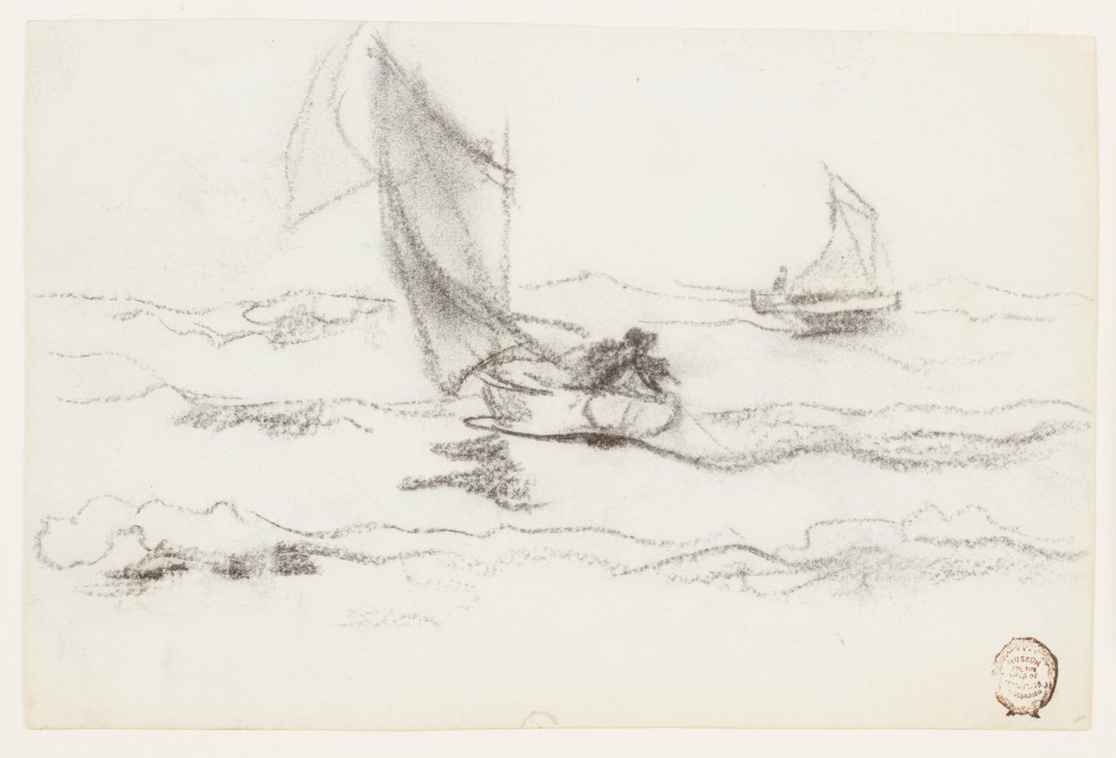 Yelkenli Tekneler by Winslow Homer