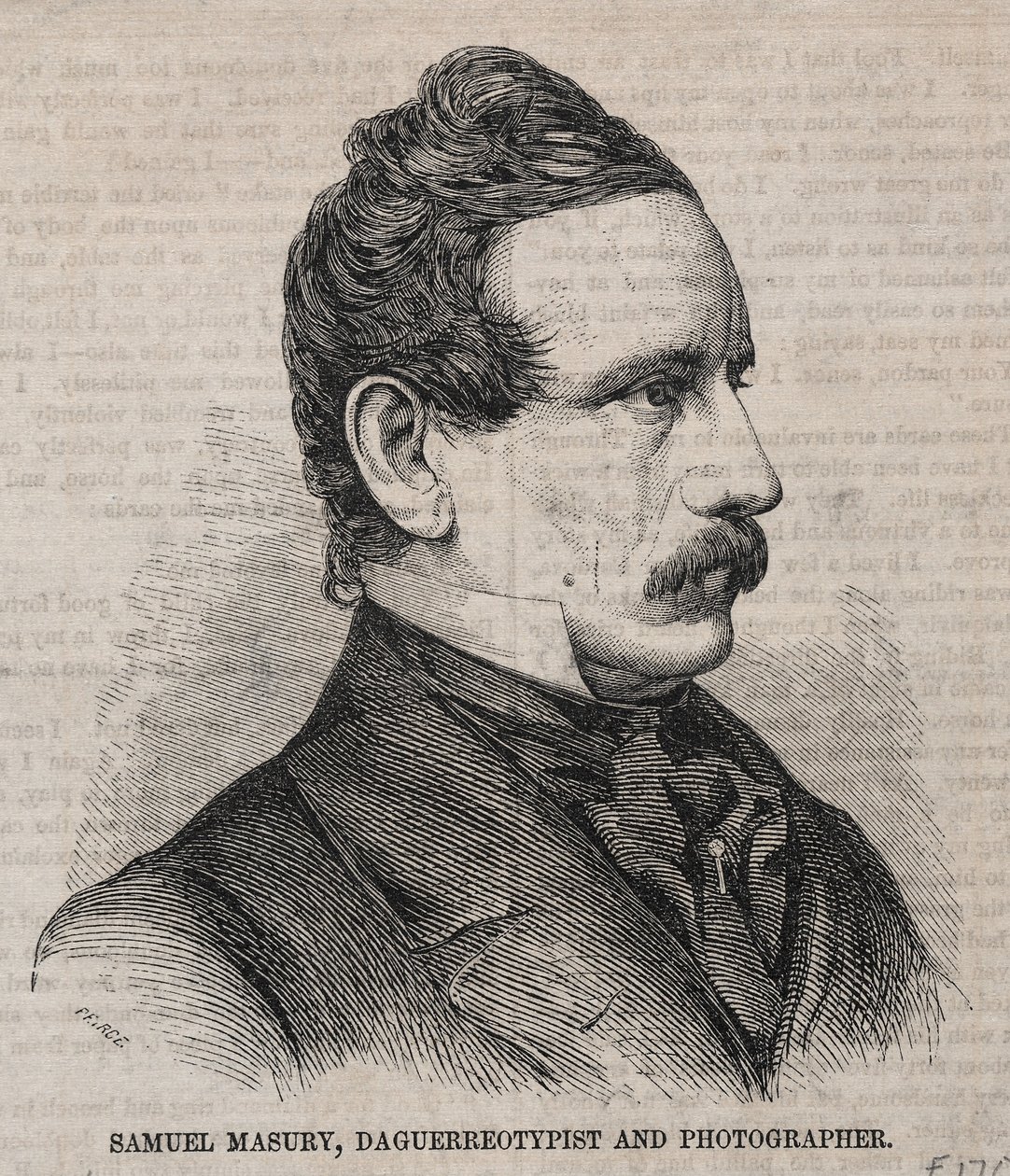 Samuel Masury, Dagerreyotipçi ve Fotoğrafçı, 1859. by Winslow Homer