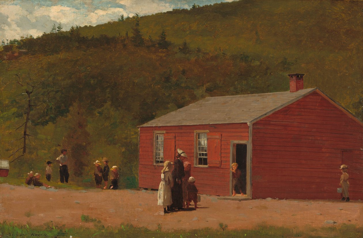 Okul zamanı by Winslow Homer