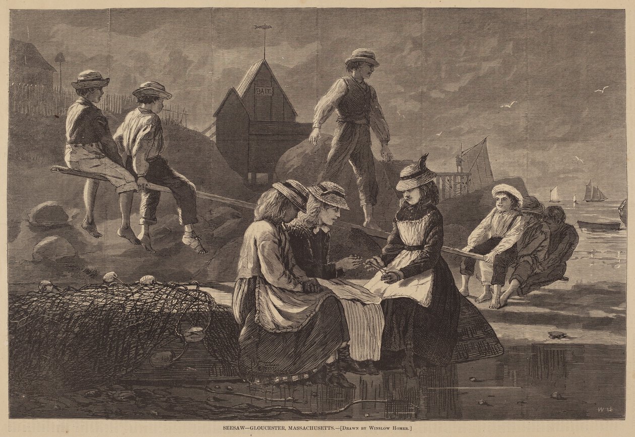 Tahterevalli - Gloucester, Massachusetts, 1874