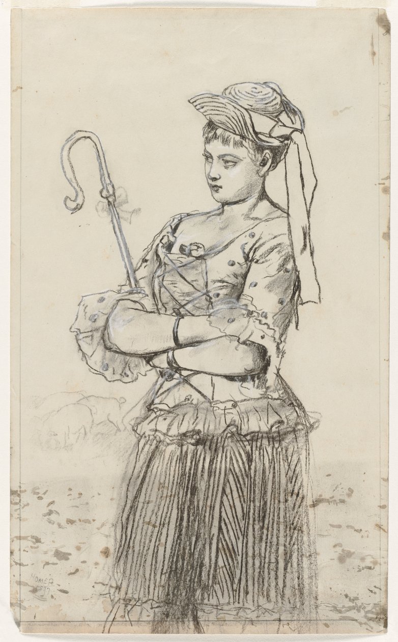 Çoban, c. 1878. by Winslow Homer