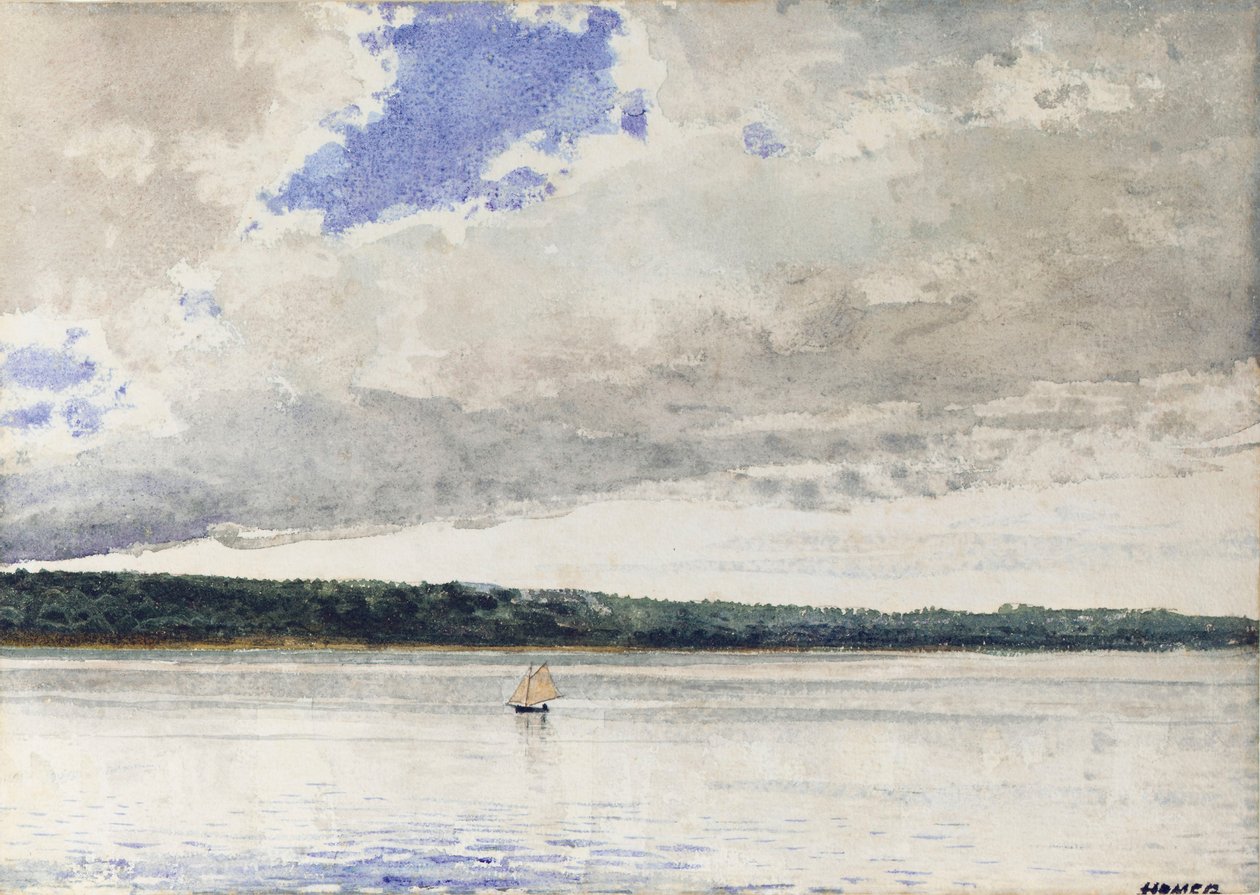 Küçük Sloop, 1880 by Winslow Homer