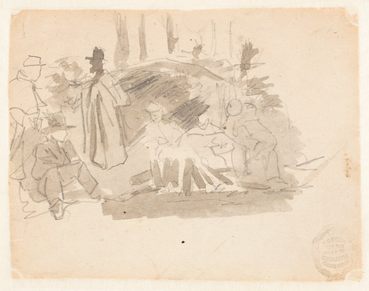Askerler Kamp by Winslow Homer