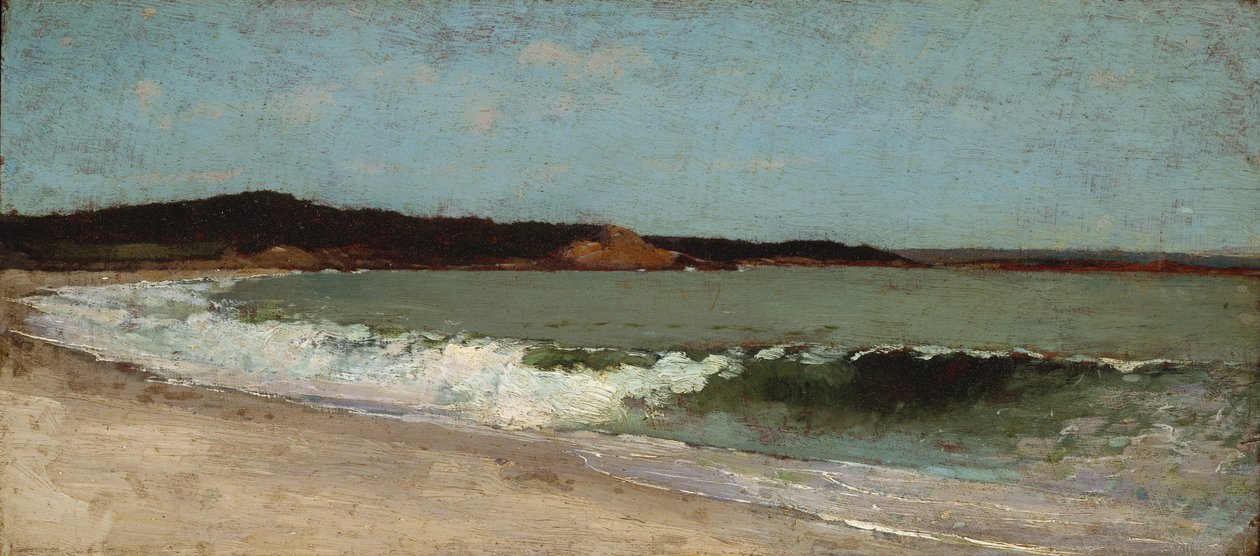 Eagle Head için Çalışma, Manchester, Massachusetts, c.1869 (tahta üzerine yağlı boya) by Winslow Homer