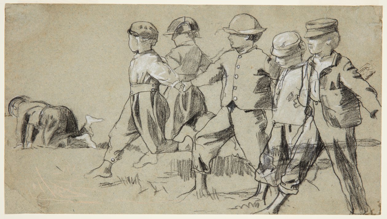 "Kırbaç Kırbaç" Çalışması by Winslow Homer