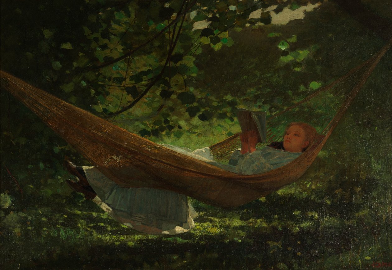 güneş ışığı ve gölge by Winslow Homer