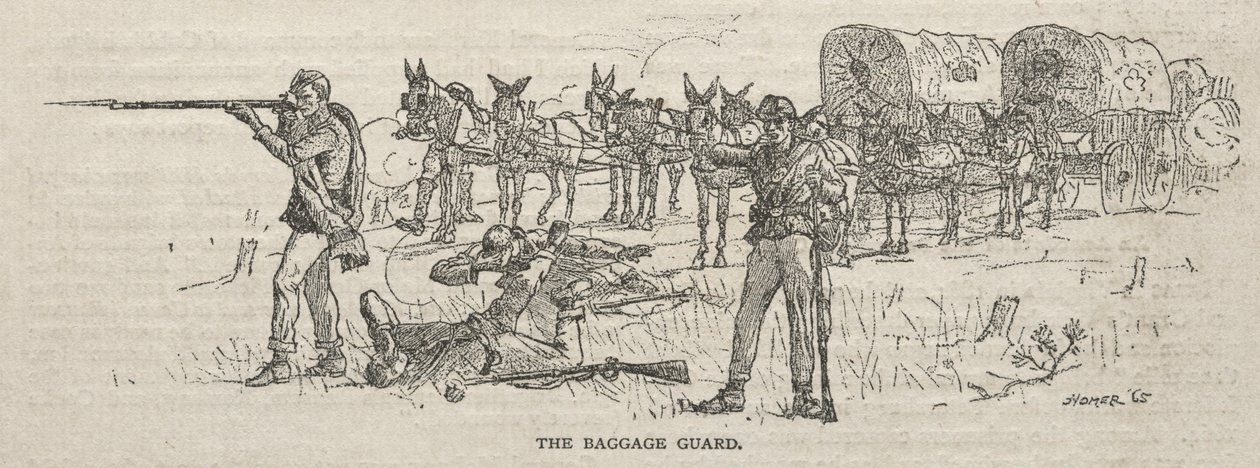 Bagaj Bekçisi, 1888. by Winslow Homer