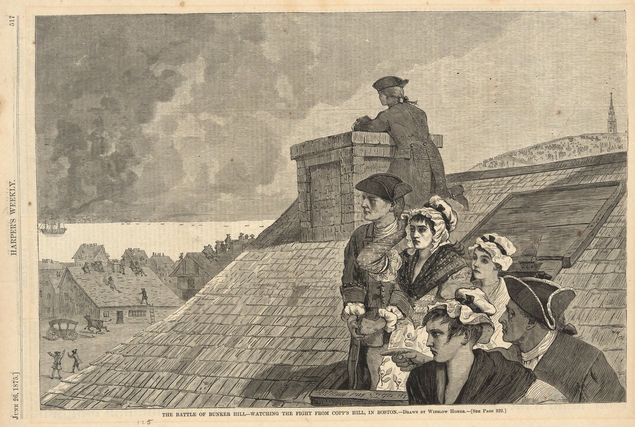 Bunker Hill Savaşı by Winslow Homer