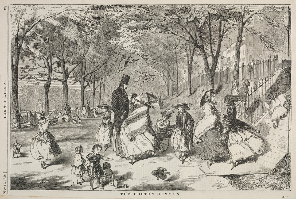 Boston Ortak, 1858. by Winslow Homer