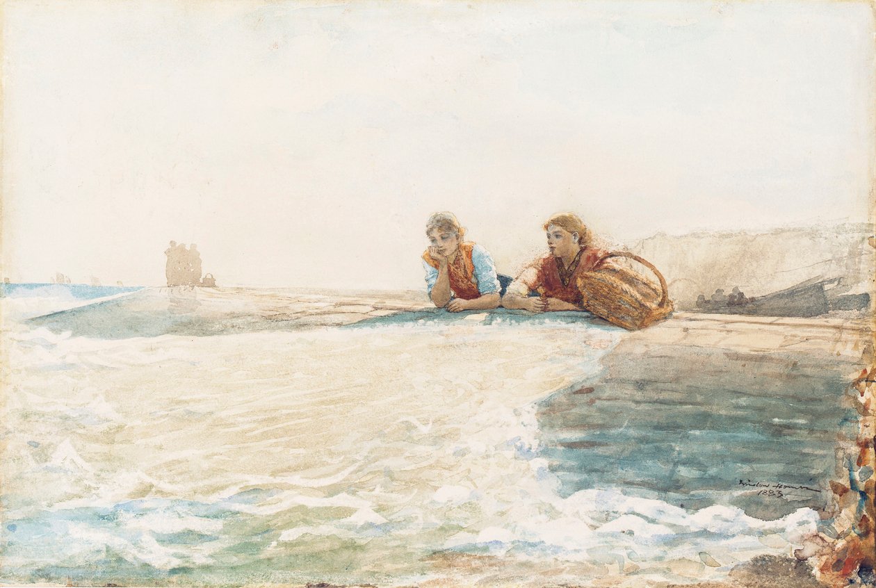 Dalgakıran, 1883 by Winslow Homer