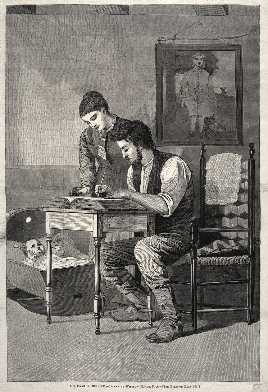 Aile Kaydı, 1875. by Winslow Homer
