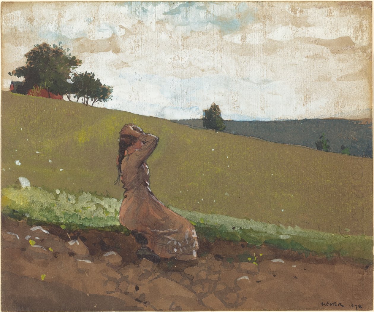 Yeşil Tepe by Winslow Homer