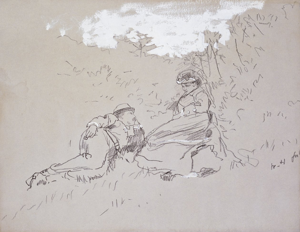Balayı, 1875 by Winslow Homer
