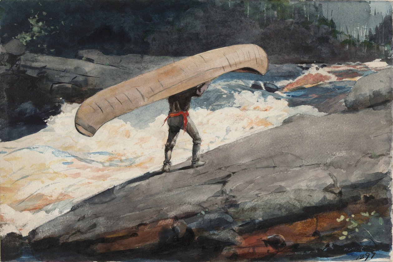 Portage by Winslow Homer