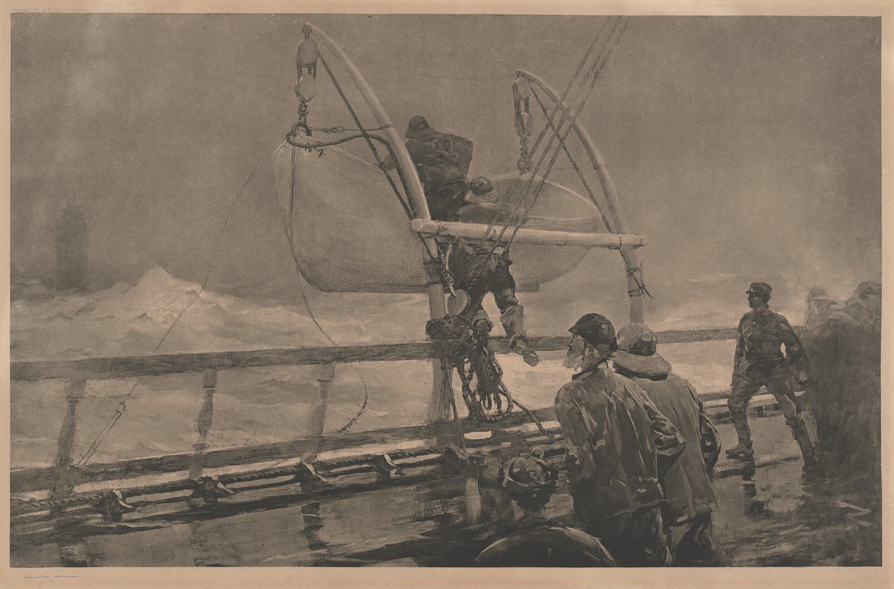Tehlike Sinyali by Winslow Homer