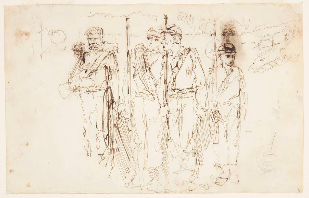 yürüyen yaralı by Winslow Homer