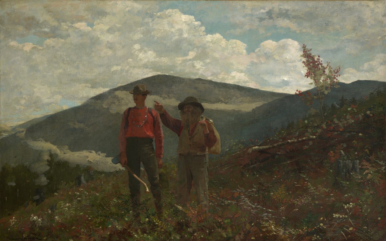 İki Kılavuz, 1877 by Winslow Homer