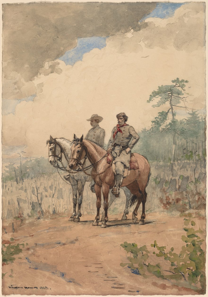 İki İzci, 1887. by Winslow Homer