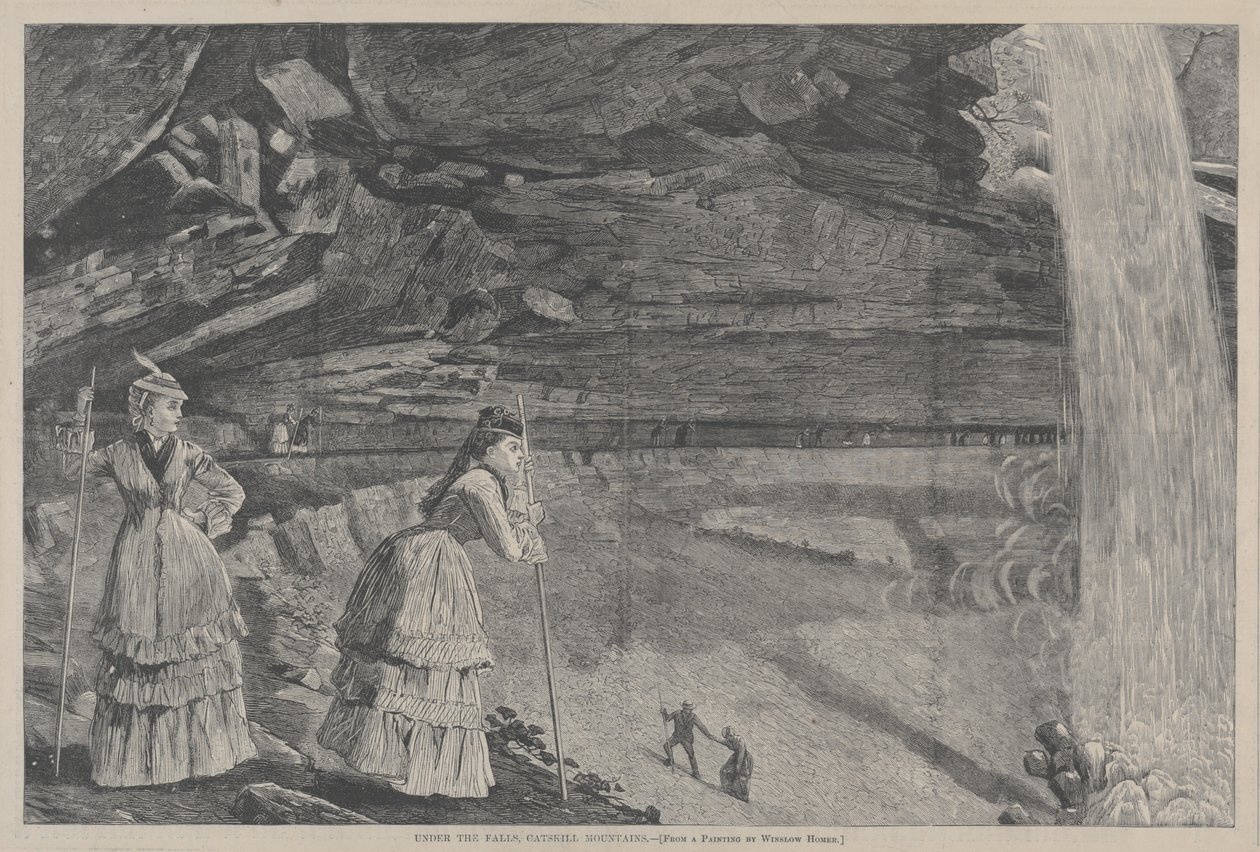 Şelalelerin Altında, Winslow Homer