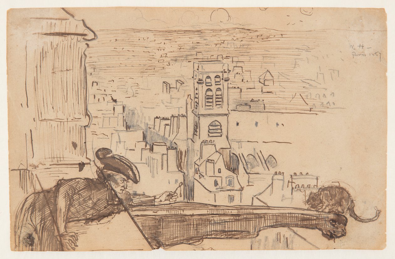 Paris'in görünümü by Winslow Homer