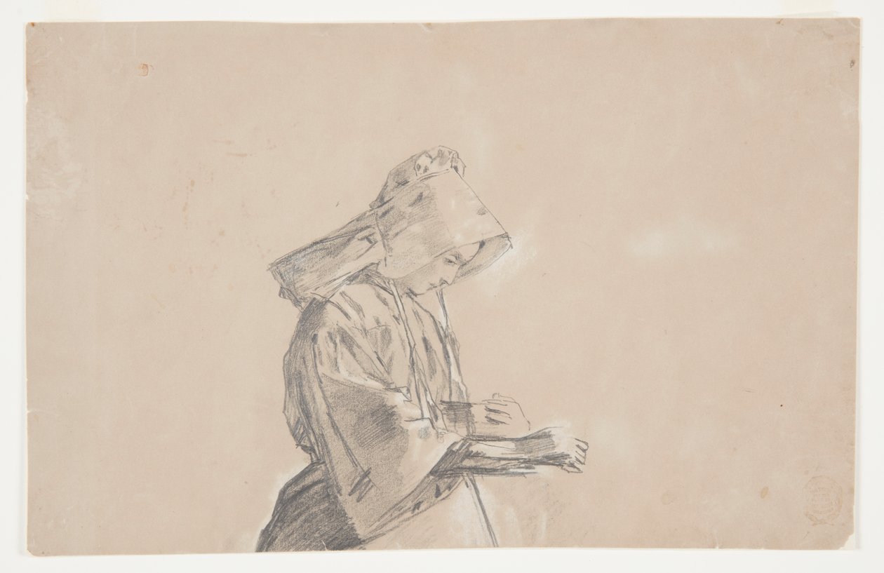 Güneşlikli Kadın by Winslow Homer