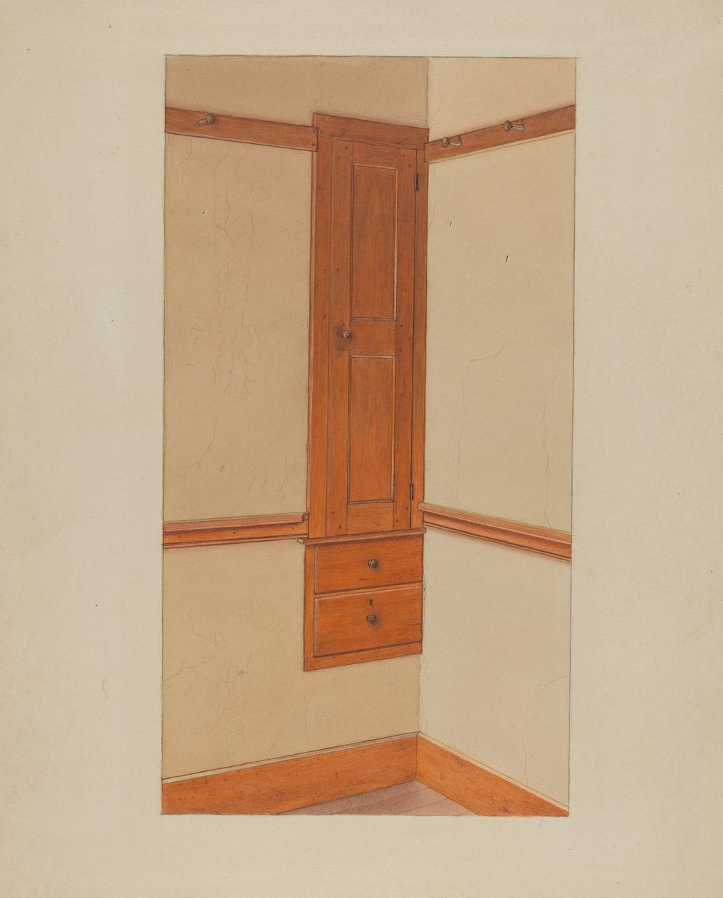 Dolap ve Çekmeceler, c. 1938. by Winslow Rich