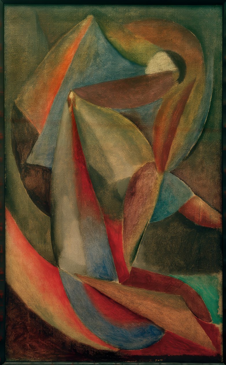 Wladimir Burljuk, Dansçı / Resim, 1910 civarı by Wladimir Burljuk