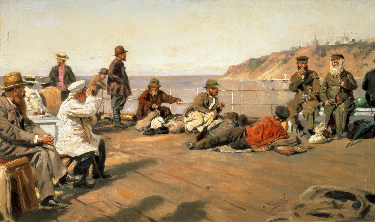 bir güverte by Wladimir Jegorowitsch Makowski