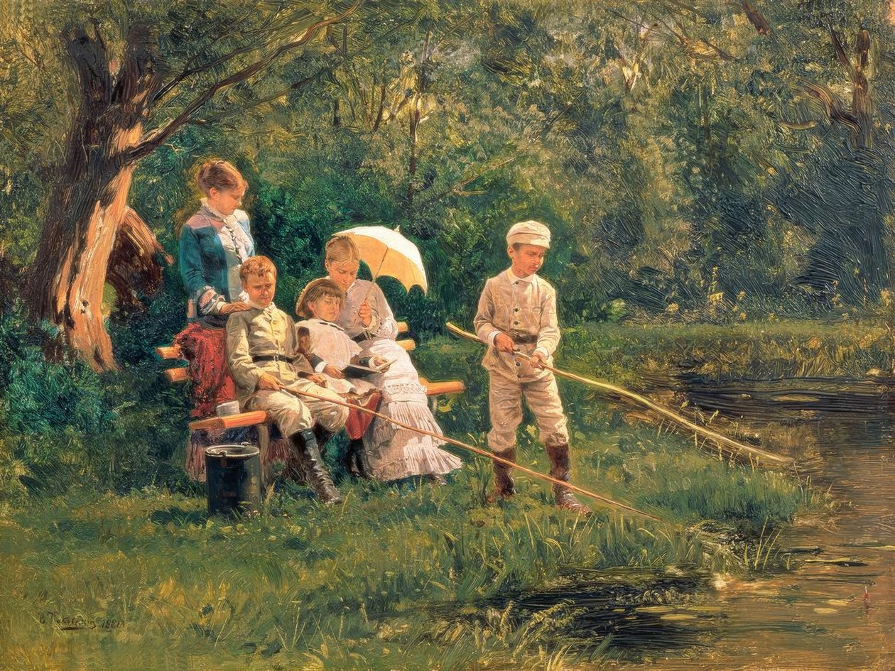 Öğle güneşi by Wladimir Jegorowitsch Makowski