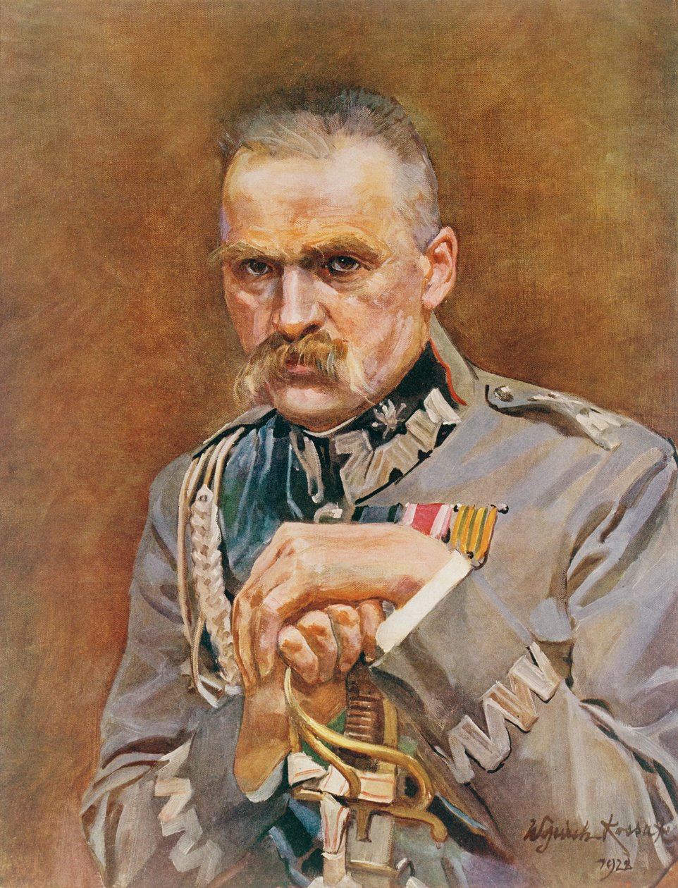 Mareşal Joseph Pilsudski (1867-1935) by Wojciech Kossak