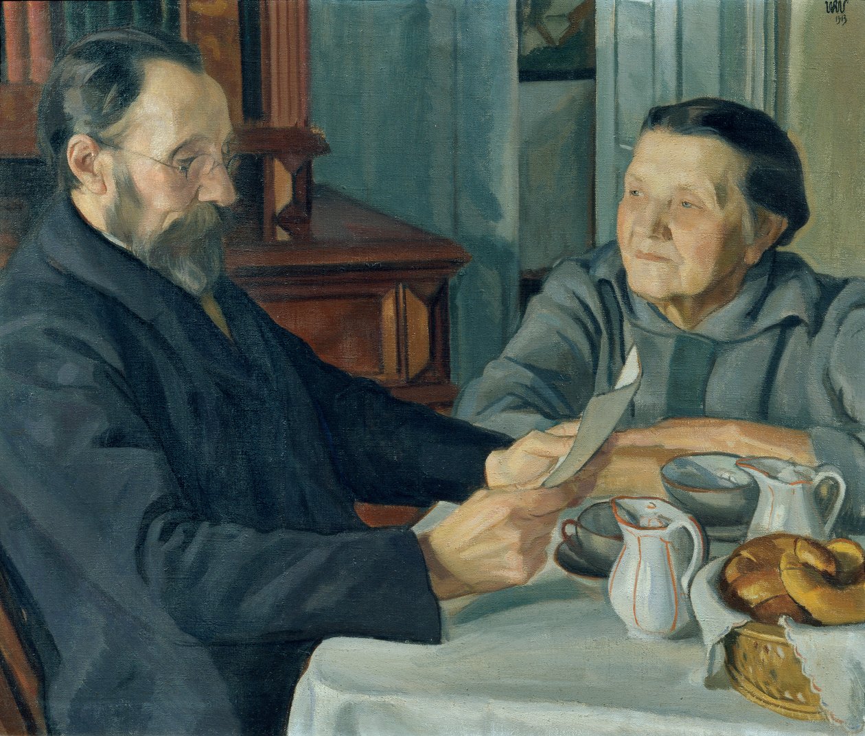 sanatçının ebeveynleri by Wojciech Stanislaw Weiss