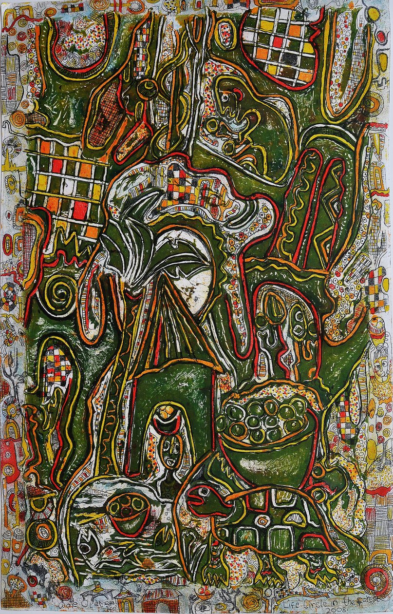 Ormandaki yaşam döngüsü by Wole Oyeyemi