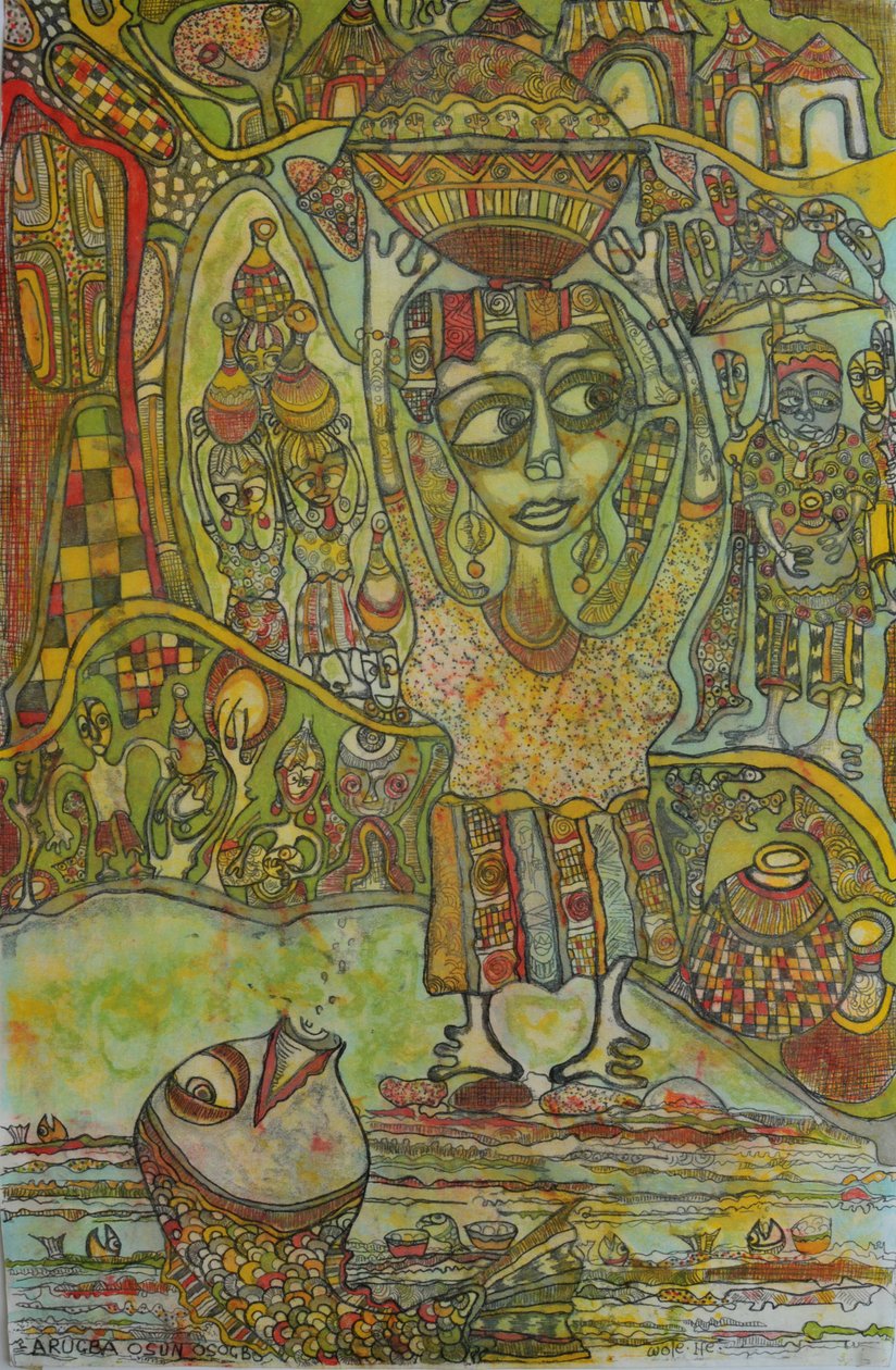 Osun osogbo festivali by Wole Oyeyemi