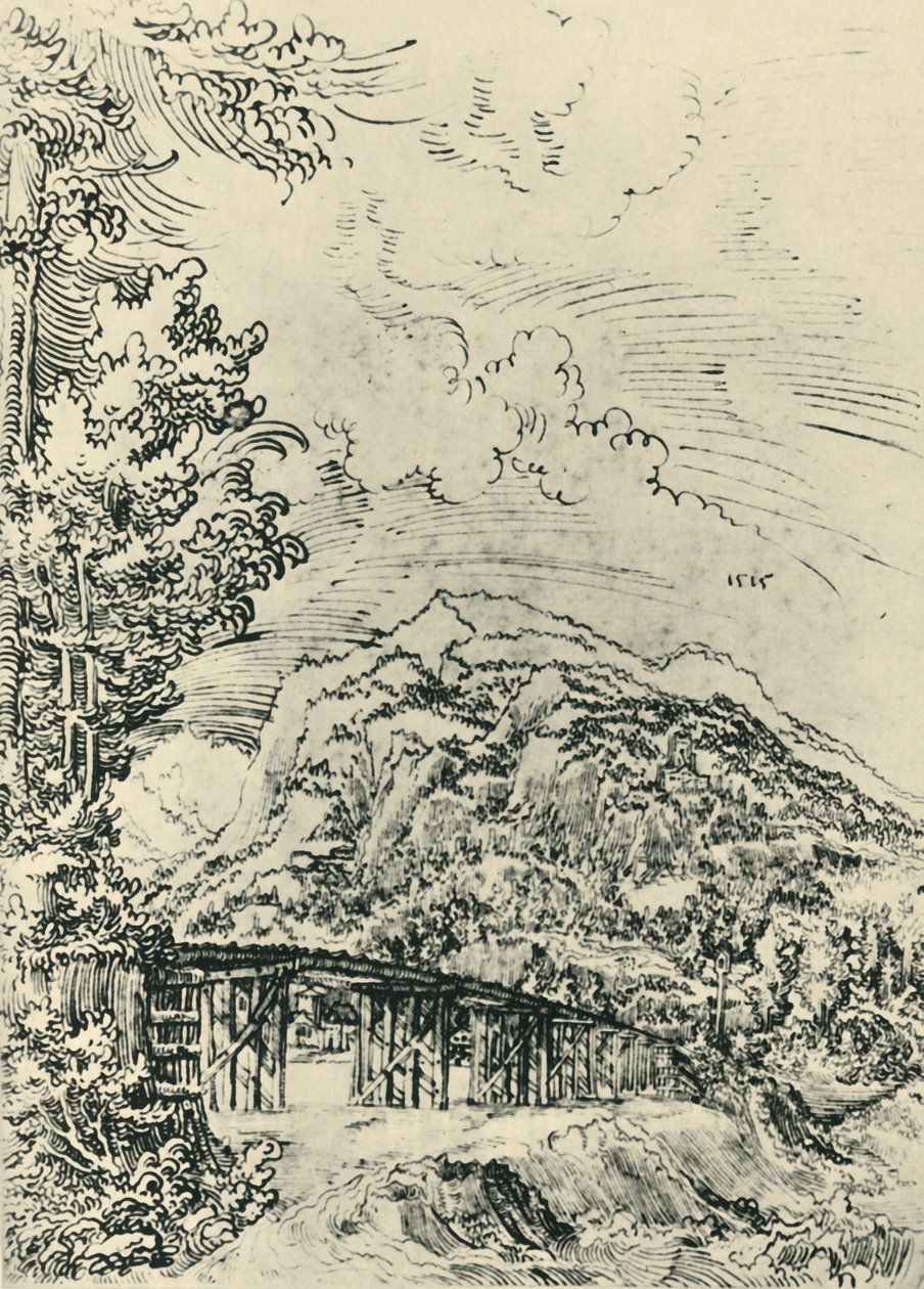 Manzara, 1515, 1943. by Wolf Huber
