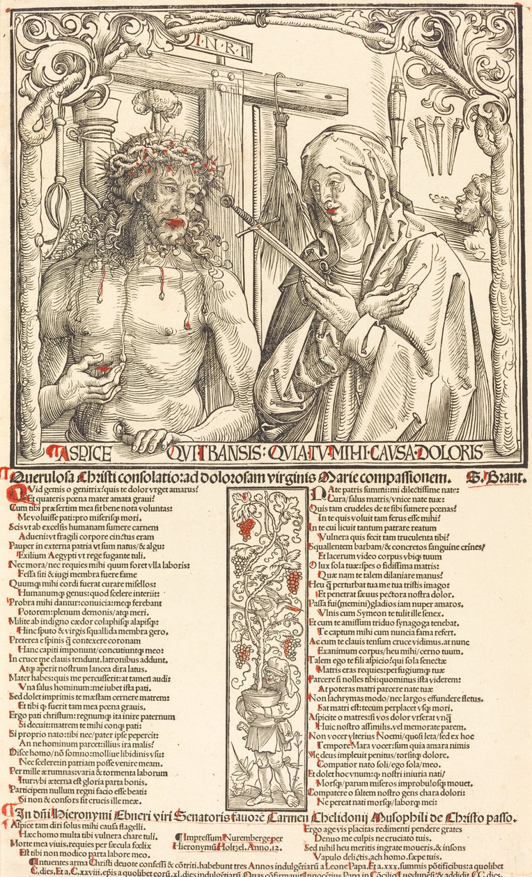 Acıların Adamı ve Mater Dolorosa by Wolf Traut
