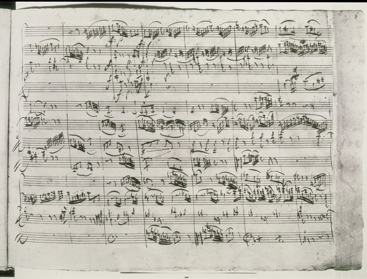 Keman, klavsen ve viyolonsel için sol majör üçlü (K 496) 1786 (11. sayfa) by Wolfgang Amadeus Mozart