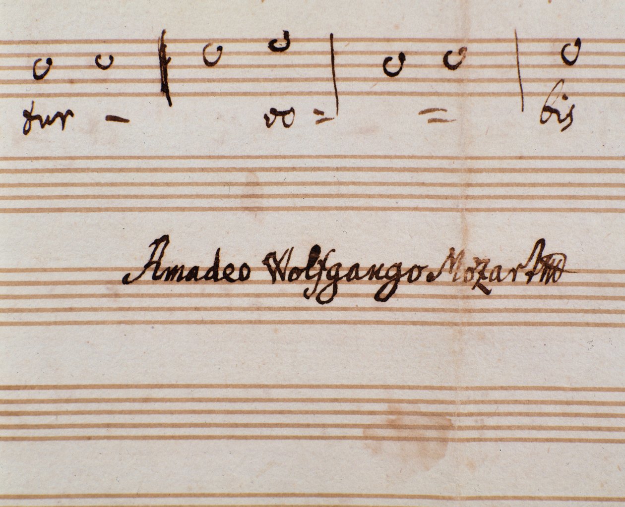 Mozart tarafından yazılan Querite primum regnum Dei