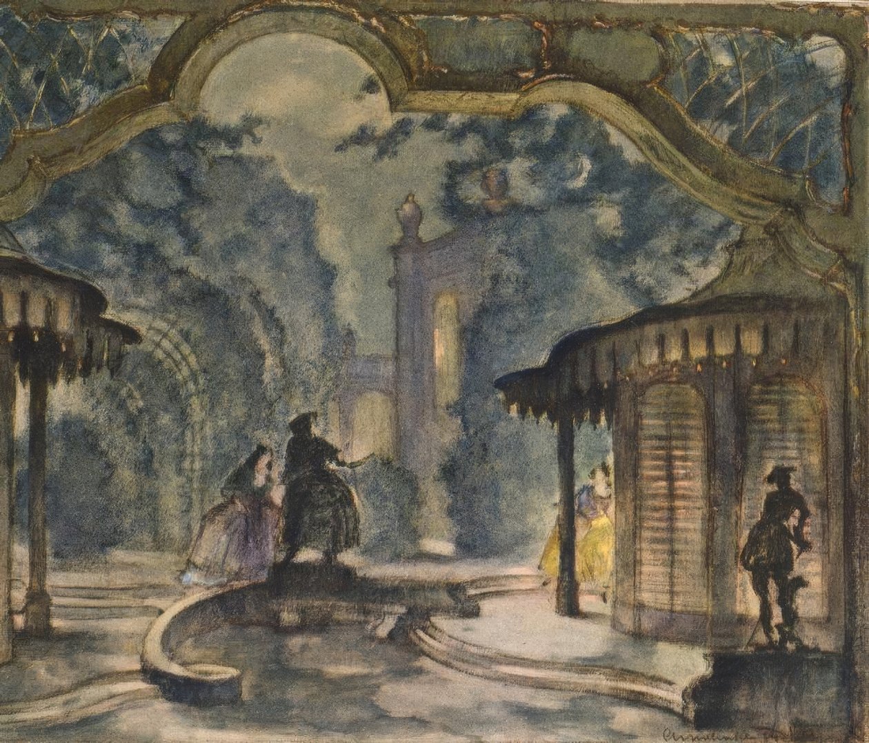 Mozart, Figaro / A. Mahnke tarafından sahne by Wolfgang Amadeus Mozart