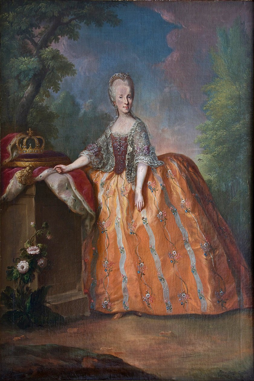 İspanya Maria Luisa by Workshop of Anton von Maron