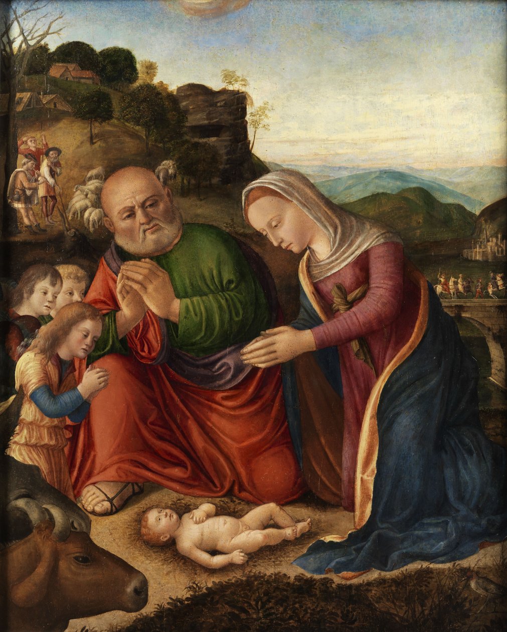 Çocuğun hayranlığı by Giovanni Bellini