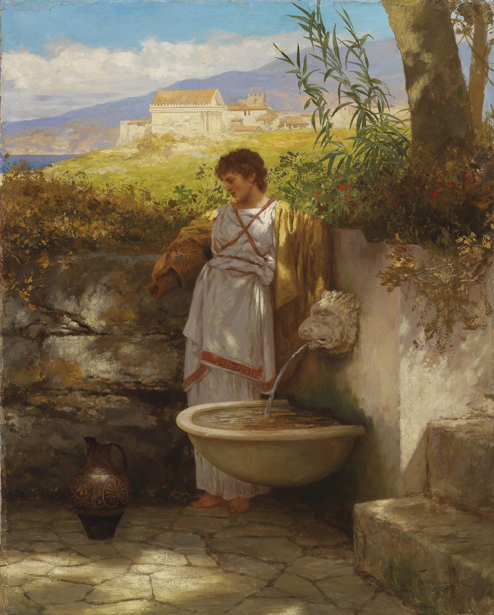 Çeşmede by Henryk Siemiradzki