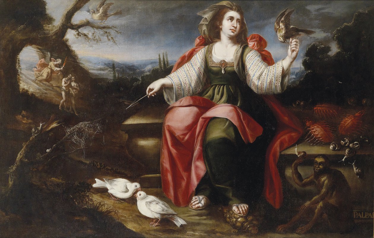 Eine Allegorie des Tastsinns by Juan de Arellano