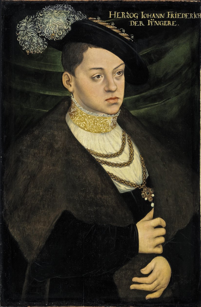 Johann Ernst, Saxe-Coburg Dükü by Workshop of Lucas Cranach the Elder  