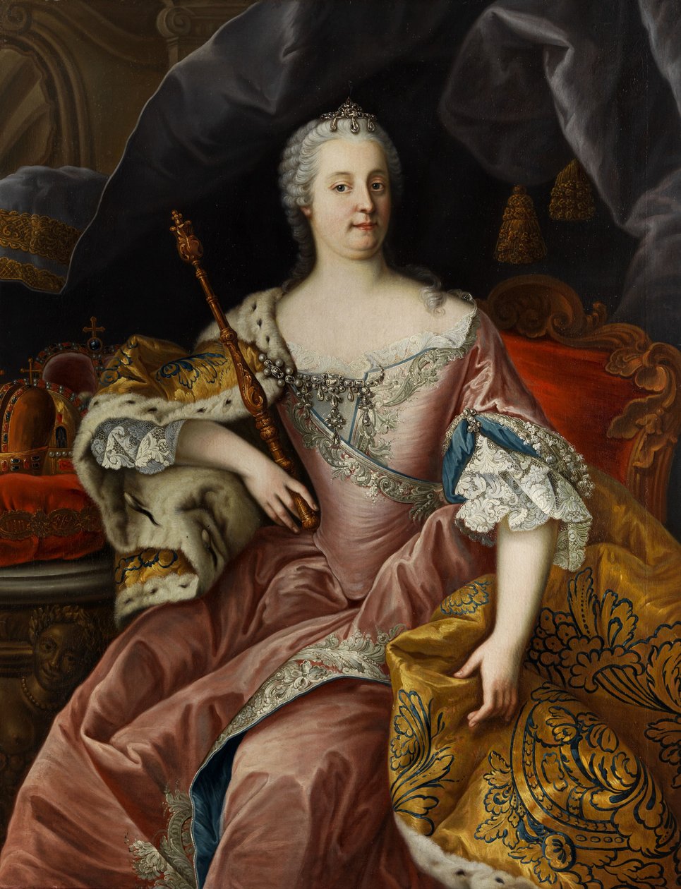 İmparatoriçe Maria Theresa by Workshop of Martin van Meytens