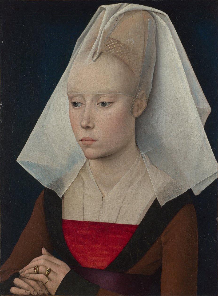 Bir Bayan Portresi by Workshop of Rogier van der Weyden