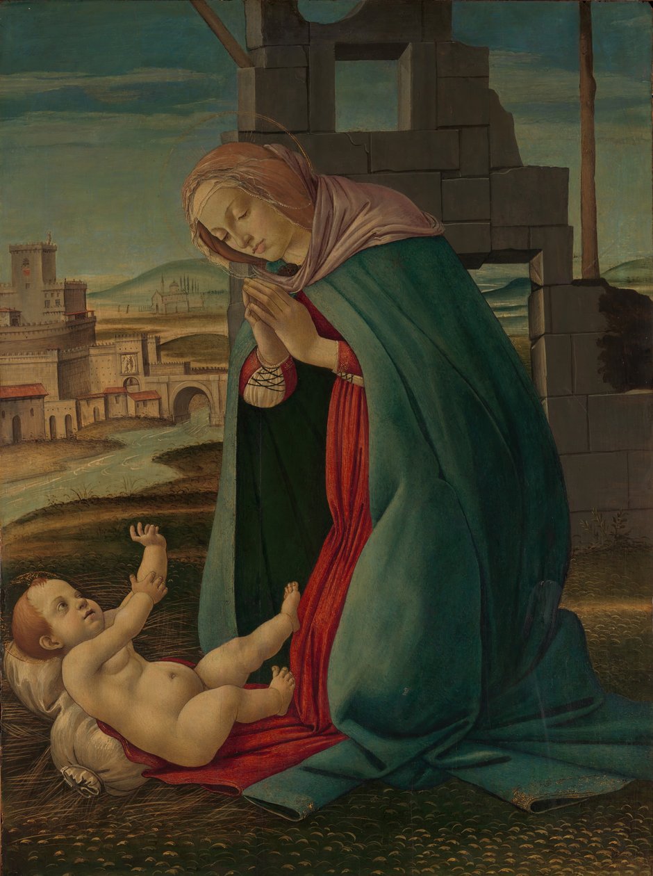 Doğuş, 15. yüzyılın sonlarında. by Workshop of Botticelli