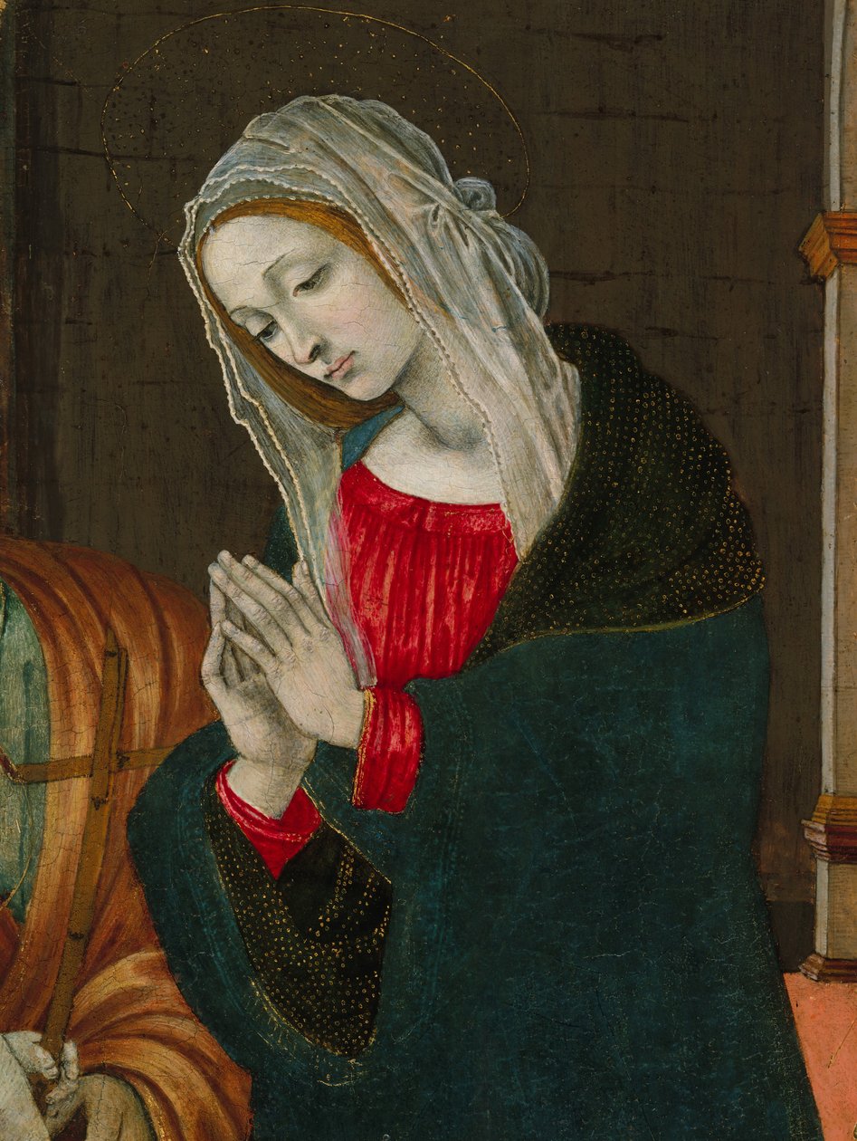 Doğuşun Bakiresi, muhtemelen M.Ö. 1500. by Workshop of Filippino Lippi