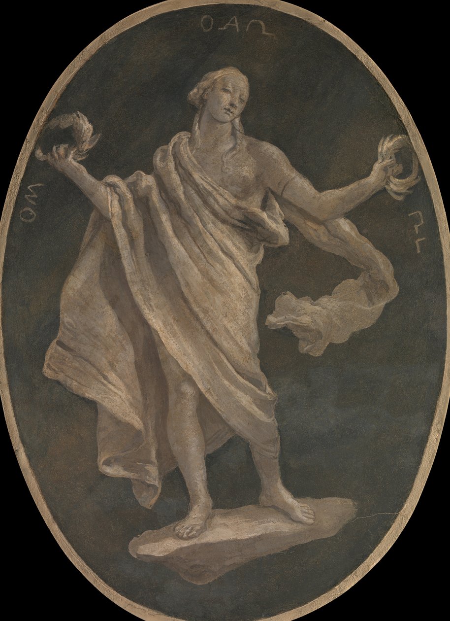 Bir Erdem, Muhtemelen Vatanseverlik, 1760. by Workshop of Giovanni Battista Tiepolo